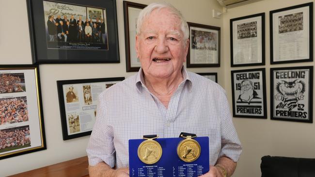 Terry Fulton played with his two premiership medals in 2020. Picture: Mark Wilson