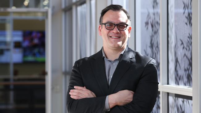 11/07/2019. Kristian Fok, CBUS chief investment officer. Photographed at News Corp. offices in Sydney. Britta Campion / The Australian