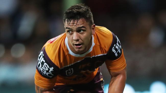 Brisbane's Kodi Nikorima during NRL match Sydney Roosters v Brisbane Broncos at the SCG. Picture. Phil Hillyard