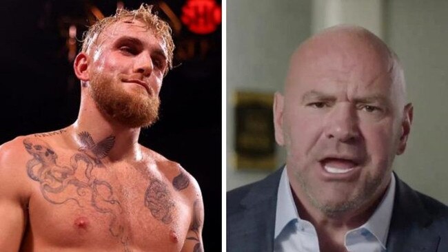 Jake Paul keeps coming for Dana White. Photo: Getty Images.