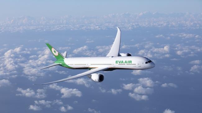 One of Taiwan's biggest airlines also claimed a spot on the list. Picture: EVA Air