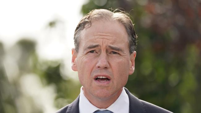 Health Minister Greg Hunt. Picture: AAP