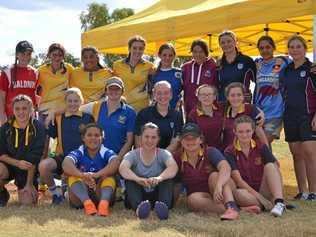 READY FOR THE CHALLENGE: Under-15 southwest rugby league players are looking forward to hitting the footy field at the Invitational State Titles. Picture: Molly Hancock