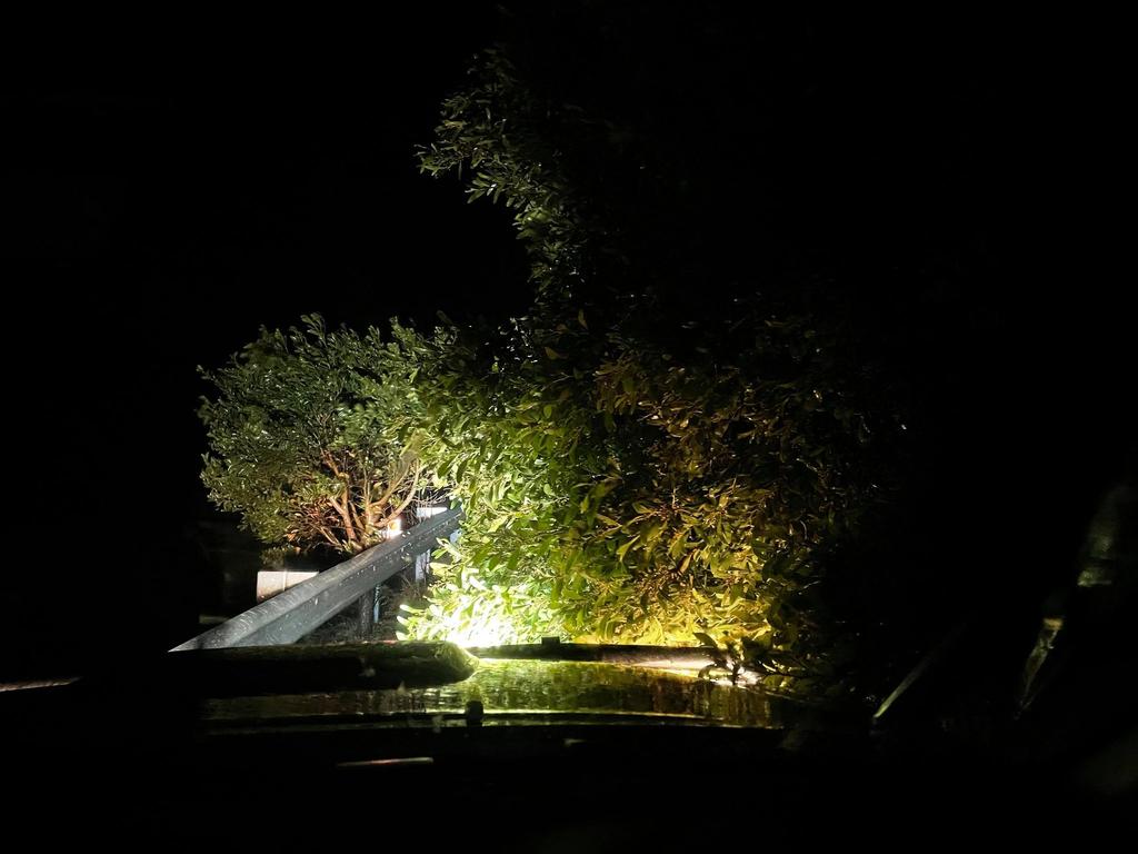 Damage after wild storms destroyed homes and left towns without power in parts of Victoria. Picture: Zoe Phillips