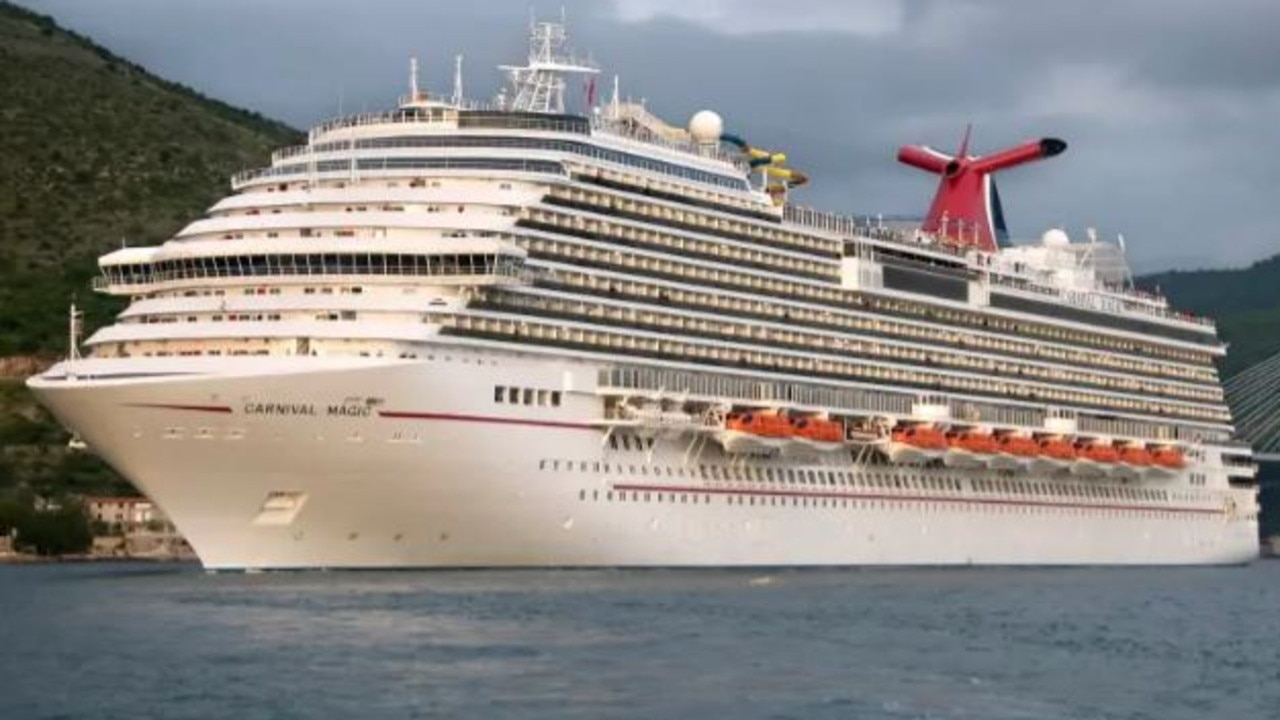 The incident on board the Carnival Magic is to be investigated.