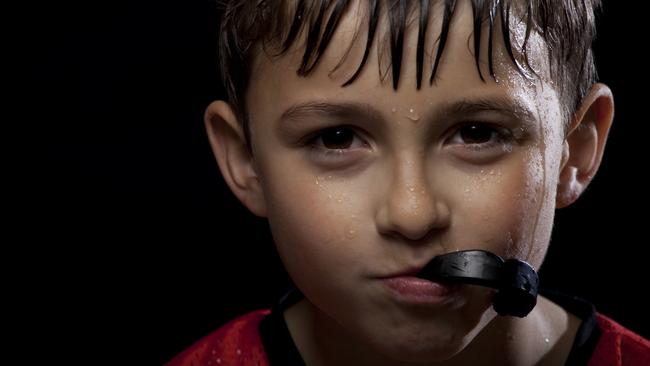 Parents have been urged to purchase a mouthguard before winter sports return. Picture: iStock