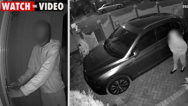 Attempted home burglaries caught on CCTV