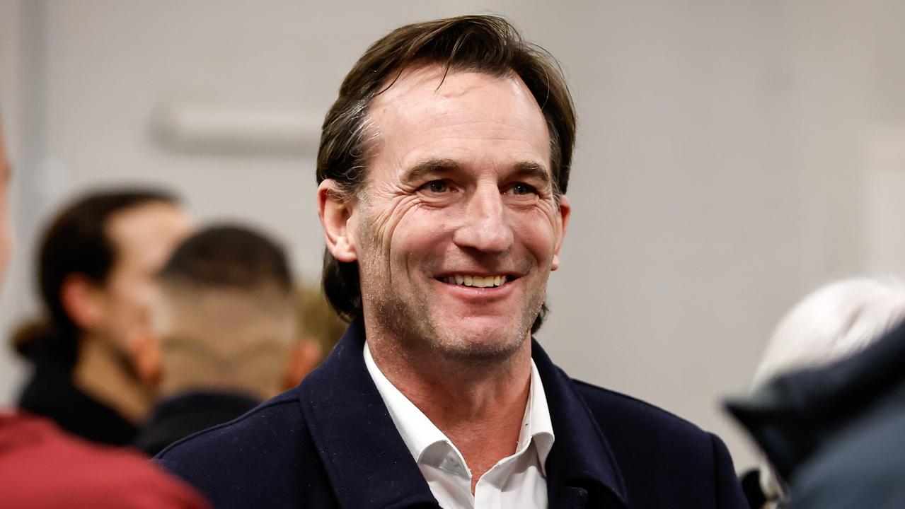 MELBOURNE, AUSTRALIA – JULY 15: Andrew Dillon, CEO Elect of the AFL is seen during the 2023 AFL Round 18 match between the Collingwood Magpies and the Fremantle Dockers at the Melbourne Cricket Ground on July 15, 2023 in Melbourne, Australia. (Photo by Dylan Burns/AFL Photos via Getty Images)