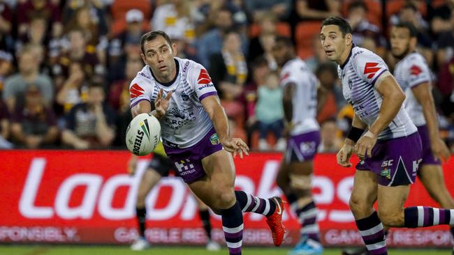 Cameron Smith has expressed his excitement at the NRL’s Magic Round. (AAP Image/Glenn Hunt) 