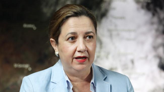 Premier Annastacia Palaszczuk will announce her back to school plan on Sunday. Picture: Annette Dew