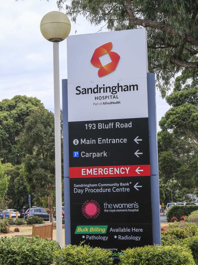 Sandringham Hospital. Picture: Wayne Taylor