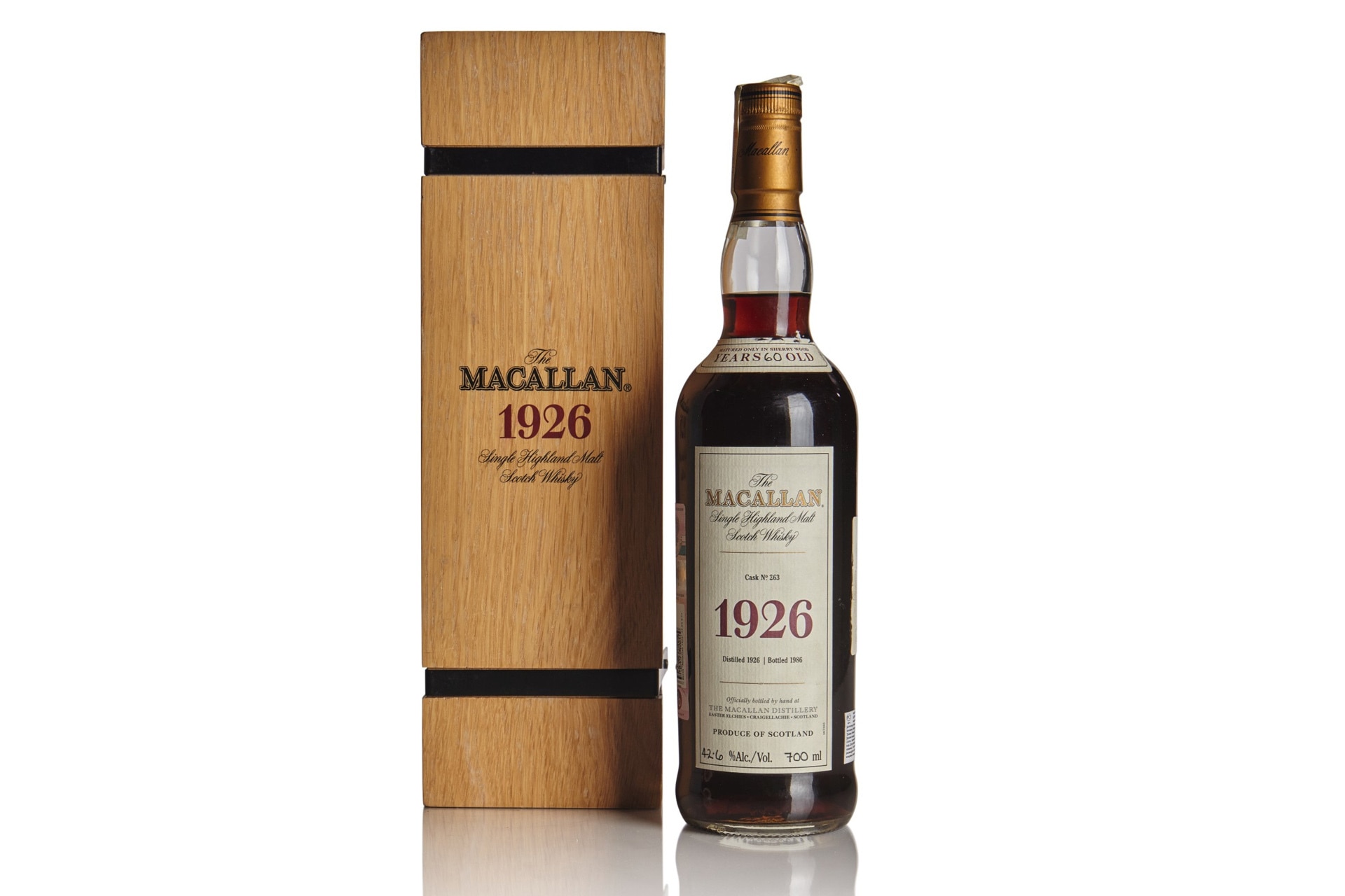 The Macallan Adami 1926 becomes most expensive bottle of whisky