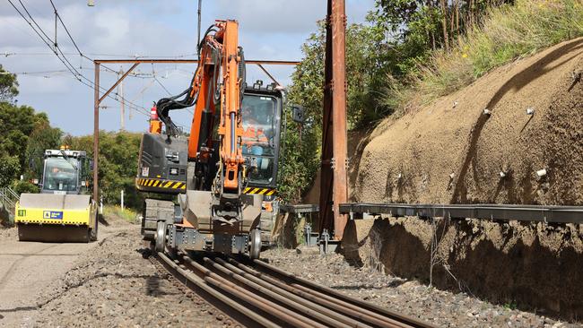 Intensive repair work will see the shuttered Blue Mountains line reopen on January 21. Picture: Supplied