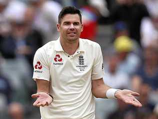 KEY MAN: Jimmy Anderson will cause plenty of dramas for Aussie batsmen. Picture: Rick Rycroft