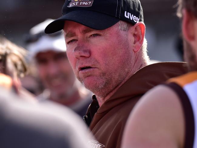 Craigieburn EDFL coach Peter Bugden. Picture: Jamie Morey