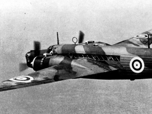 World War II (Two) Royal Air Force (RAF) Vickers Wellington III (Three) aircraft. British Armed Forces / Air Force Historical Picture: Supplied