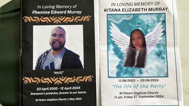 The family buried two young members in the space of six months. Picture: Supplied