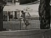 CCTV captured a man jumping the fence and changing into light-coloured clothin. Picture: NSW Police