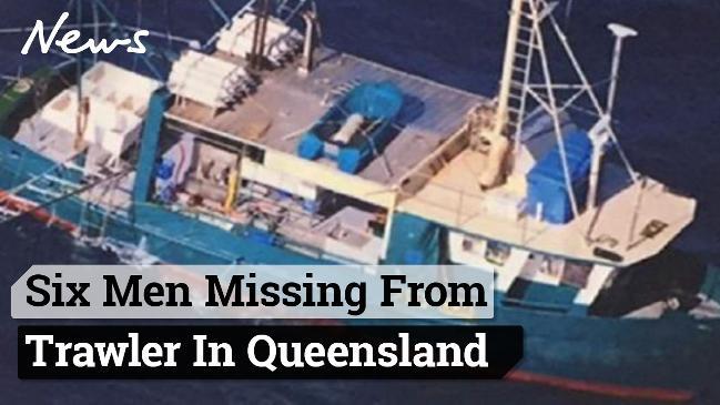 Six Men Missing From Trawler In Queensland