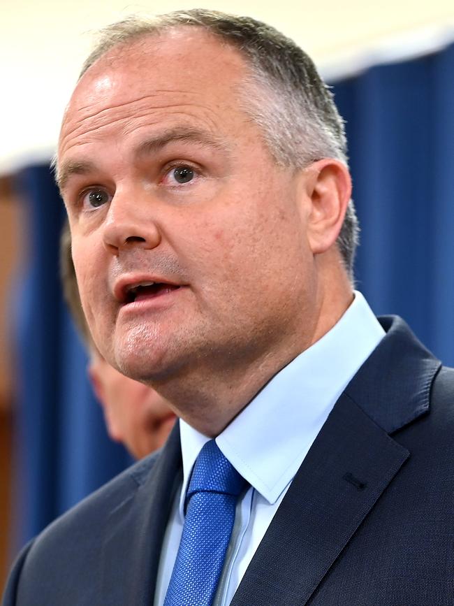 The Coalition’s energy spokesman Ted O’Brien is backing nuclear. Picture: NewsWire/ John Gass