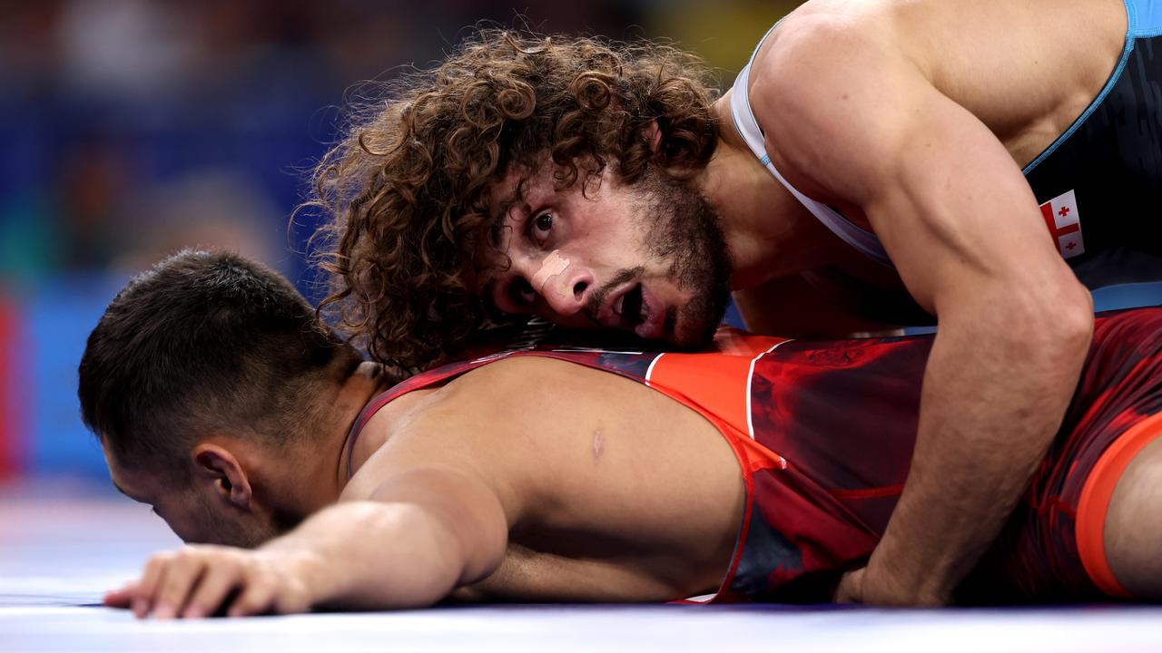 Wrestling continues to be the softcore porn portion of the Olympics