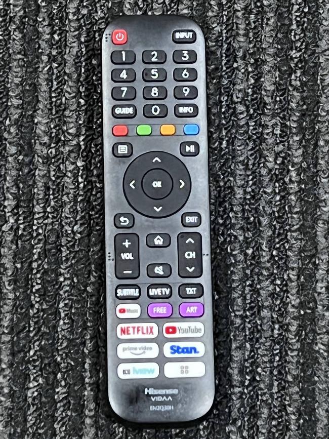 The TV remote control.