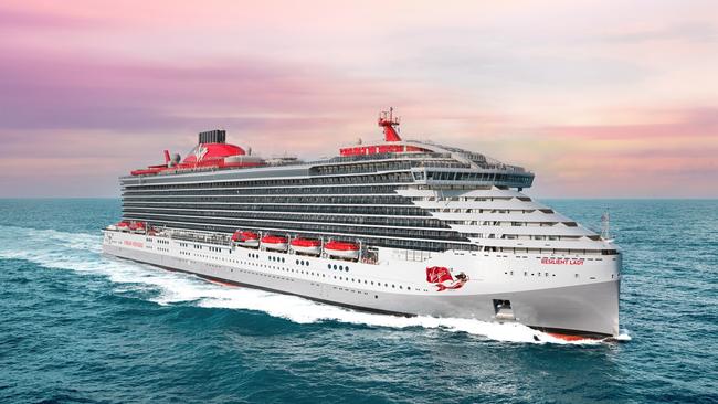 Virgin Voyages ship Resilient Lady can carry 2770 passengers.