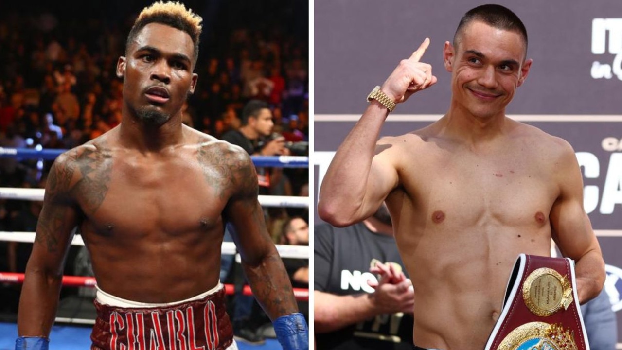 Jermell Charlo and Tim Tszyu.