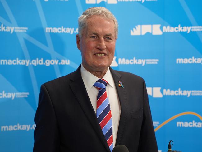 Mackay Mayor Greg Williamson said you couldn’t buy better advertising for Mackay than hosting the two matches that are broadcast to more than 100,000 viewers. Picture: Heidi Petith