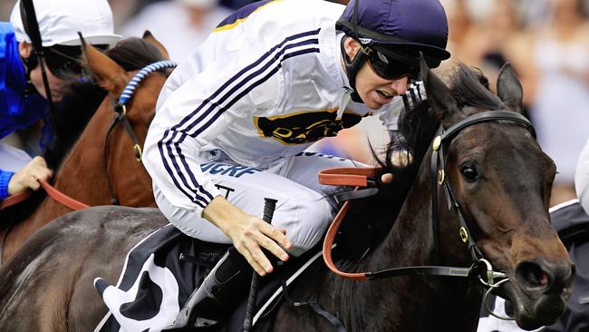 Yankee Rose ran a blinder in the Golden Slipper. Picture: Jenny Evans