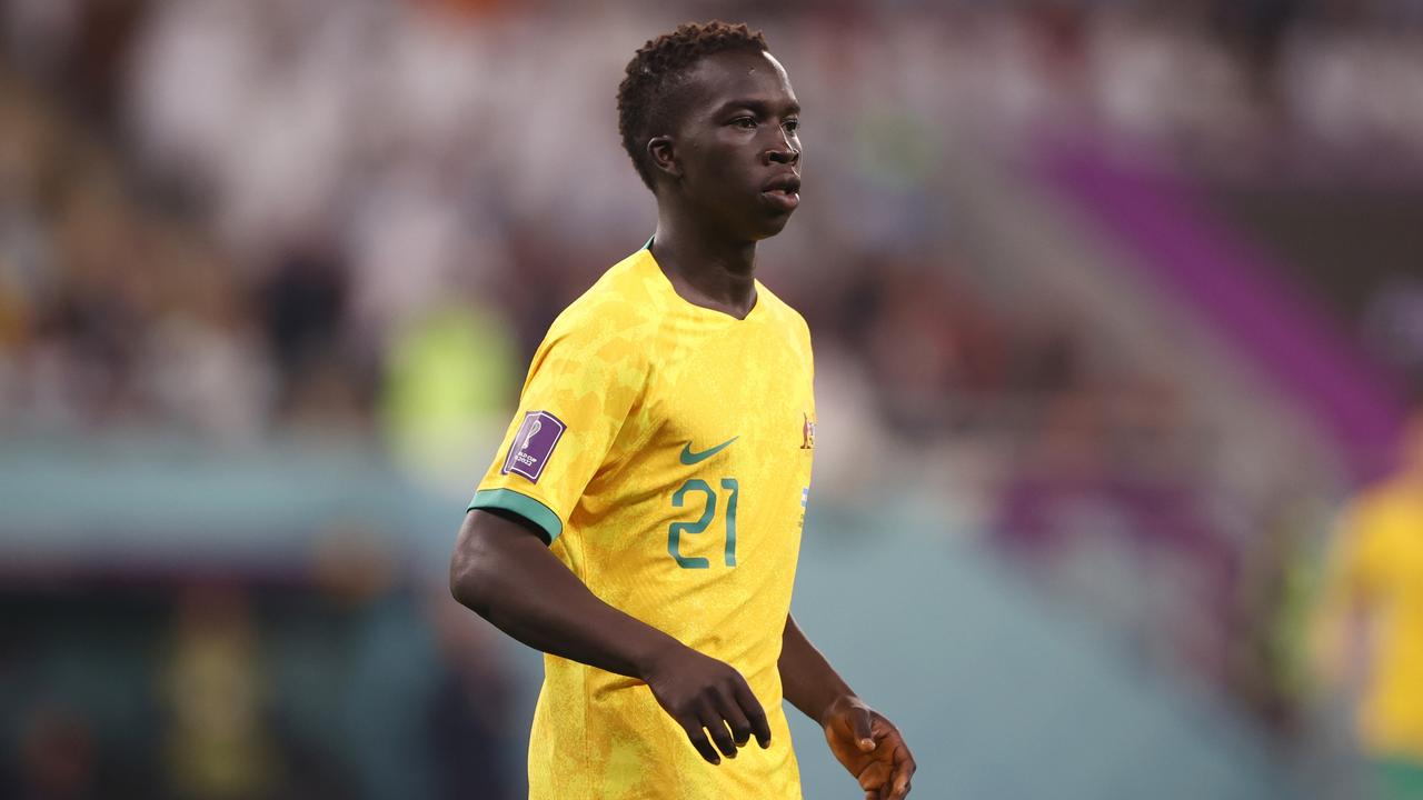 Kuol became the youngest player to compete in a World Cup knockout match since the great Pele.