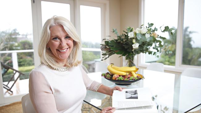 Former news reader Tracey Spicer at her home in Curl Curl. Picture: Adam Yip/ Manly Daily