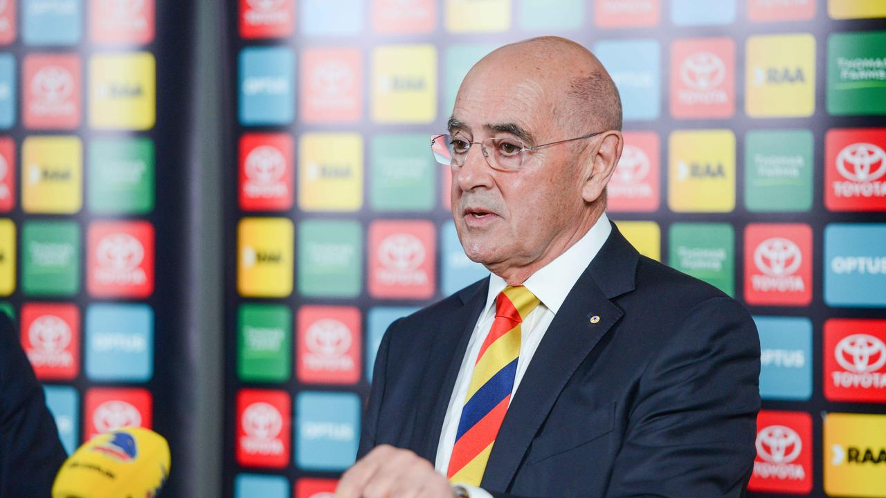 Adelaide Crows chairman John Olsen has apologised to members. Picture: Brenton Edwards