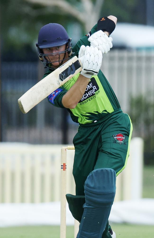 Rovers batsman Henry King. Picture: Brendan Radke