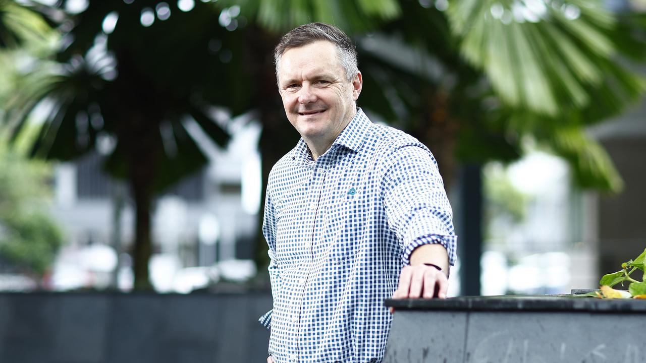 Suncorp Group chief executive Steve Johnston has met with Far North leaders this week as the region rebuilds following Tropical Cyclone Jasper. Picture: Brendan Radke