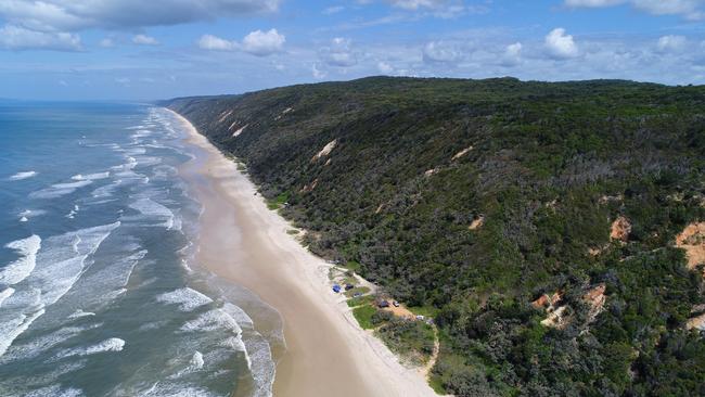 Teewah Beach, Great Sandy National Park, Queensland.