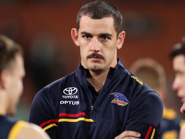 Walker was subbed out of the game. Picture: AFL Photos/Getty Images