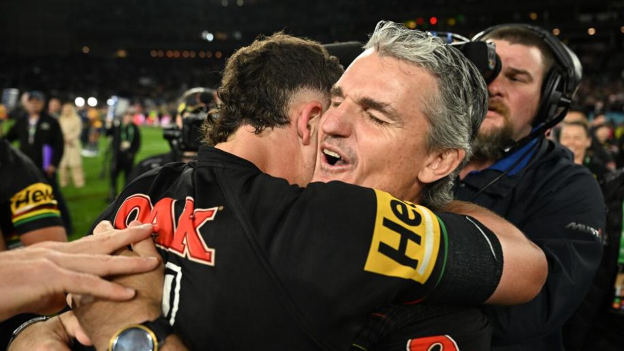 Star Nathan Cleary and coach Ivan Cleary are a hard duo to beat. Picture: NRL Photos