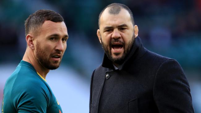 Michael Cheika says he’s not comfortable with how Quade Cooper’s situation has unfolded.