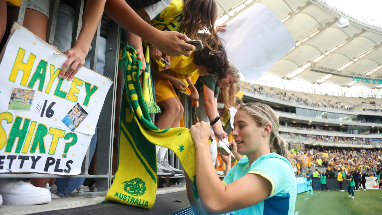 It’s tough for the Matildas to keep every fan happy. (Photo by James Worsfold/Getty Images)