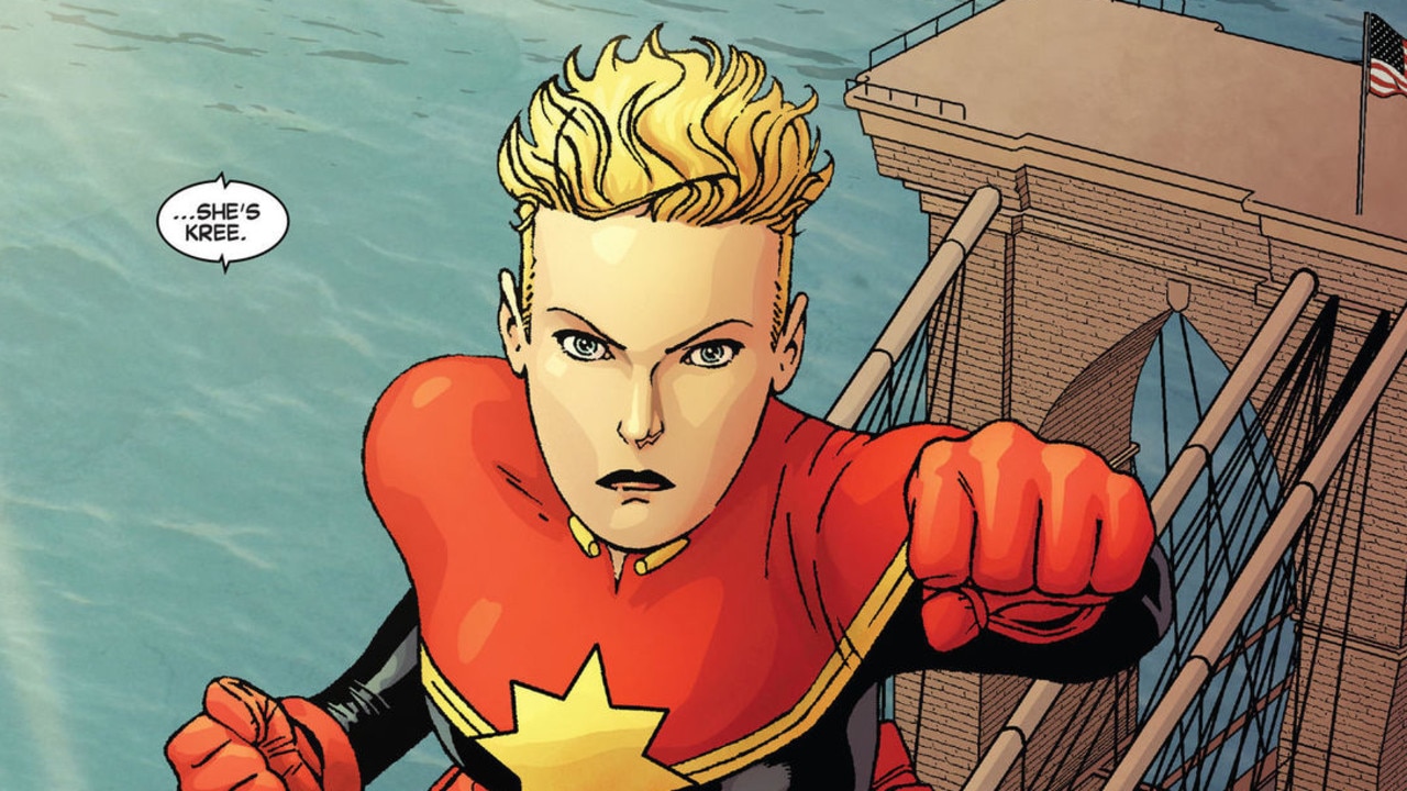 Carol’s look is now more aligned with her comic book persona