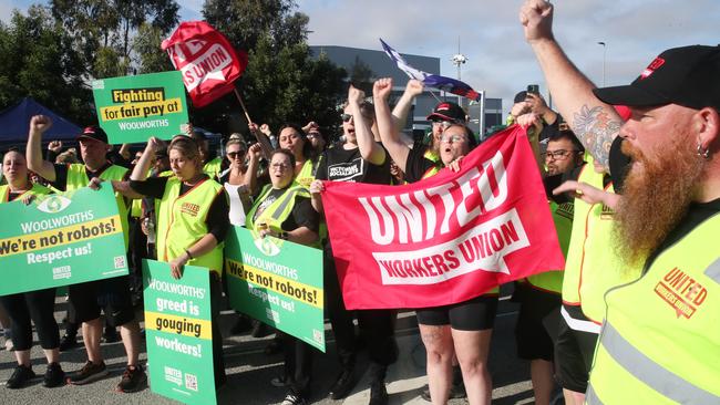 Woolies reveals shock cost of strikes