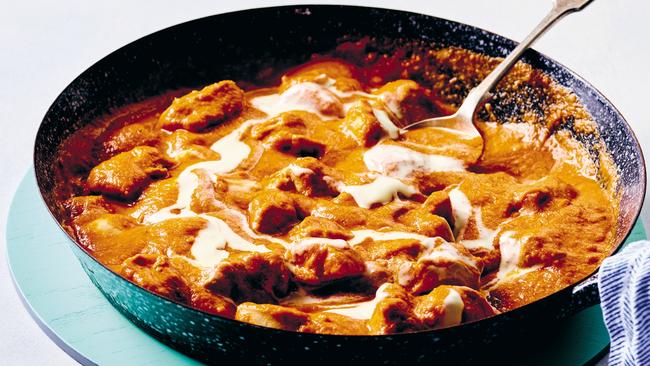 Matt Preston’s butter chicken. Picture: Mark Roper