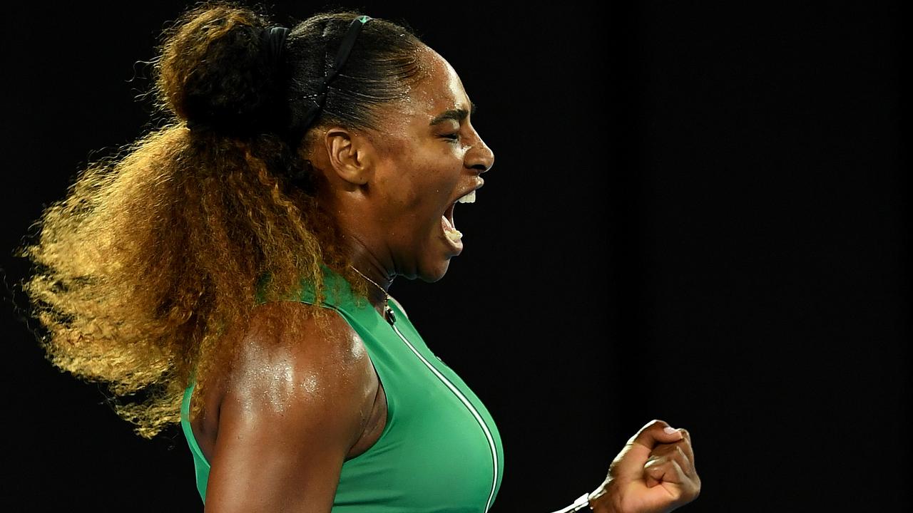 Serena Williams is into the third round. (AAP Image/Julian Smith)