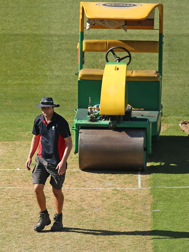 MCG curator Matt Page. Picture: Scott Barbour/Getty