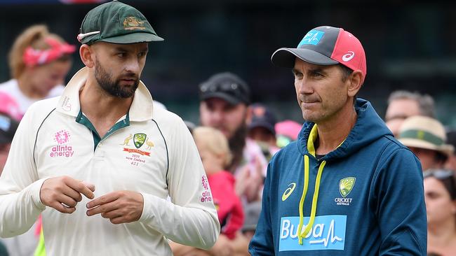 Justin Langer’s skills aren't limited to cricket. Picture: AAP Images