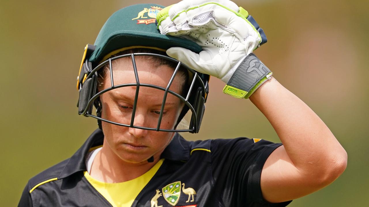 Alyssa Healy has had a tough time of it late.