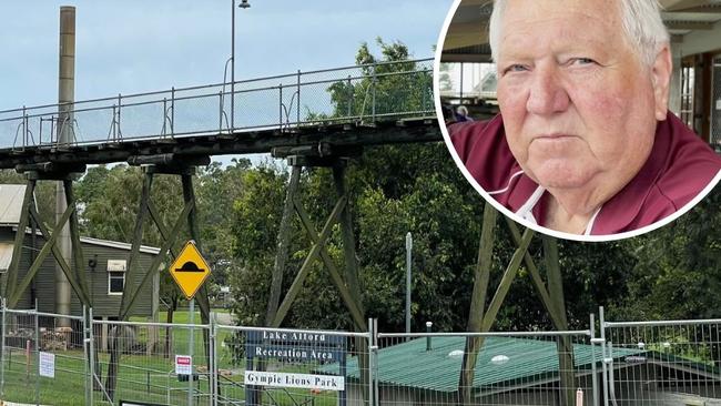 Plans to demolish a much-loved walkway at the entrance to the Gympie Mining Museum amid safety fears have been met with outrage and frustration, with one of the siteâs senior staffers saying it should be fixed, not flattened.