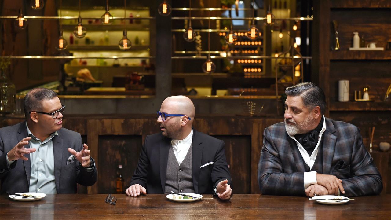 MasterChef judges Gary Mehigan, George Calombaris and Matt Preston. Picture: Martin Philbey