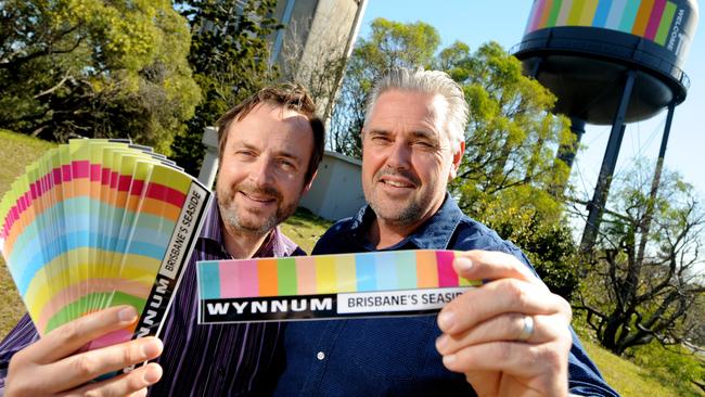 Two of the people leading the Wynnum Commerce group, David Bateson and Michael Jullyan. Picture: Richard Walker